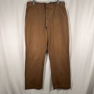 Flypaper Jeans Men's 34x34 Solid Brown Premium Denim Button Pockets